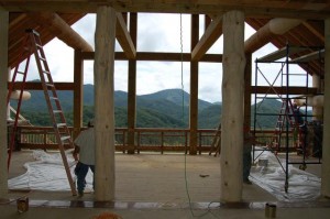We are custom home architects designing your luxury home around your lifestyle and your fabulous views, like this Mountain Retreat home design of ours, now under construction in Sevier County, TN, USA.