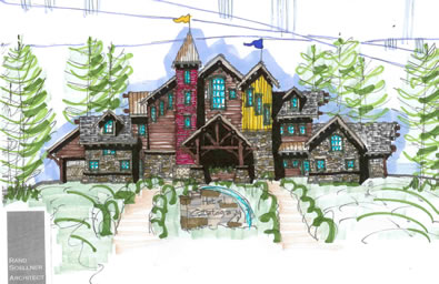 mountain lodge architect
