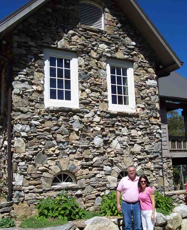 Native drystack stonework on one of Rand Soellner's projects.  (C)Copyright 2003-2010 Rand Soellner, All Rights Reserved Worldwide.