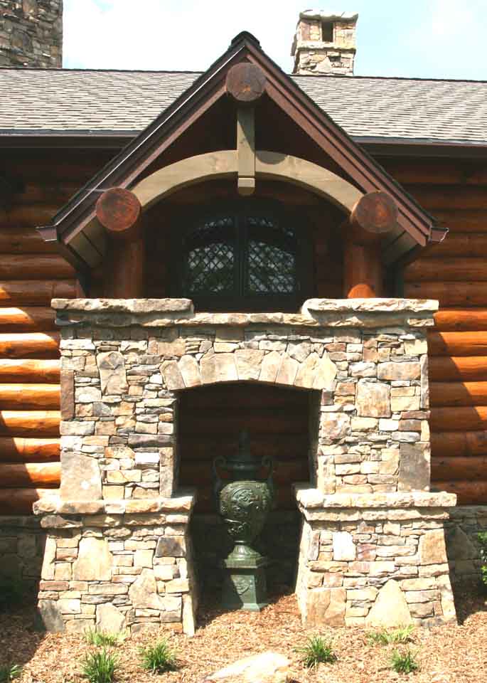 log house architect