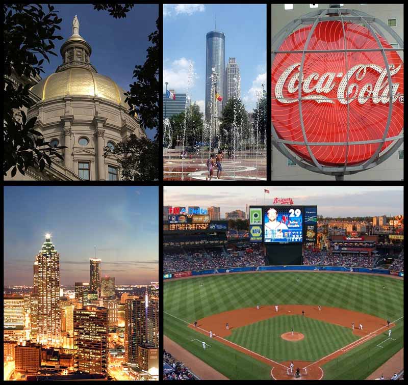 Atlanta montage courtesy of Wikipedia