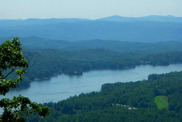 (CC)2005 Willy K. Lake home architects work around the shores of places like this: Lake Toxaway, North Carolina.