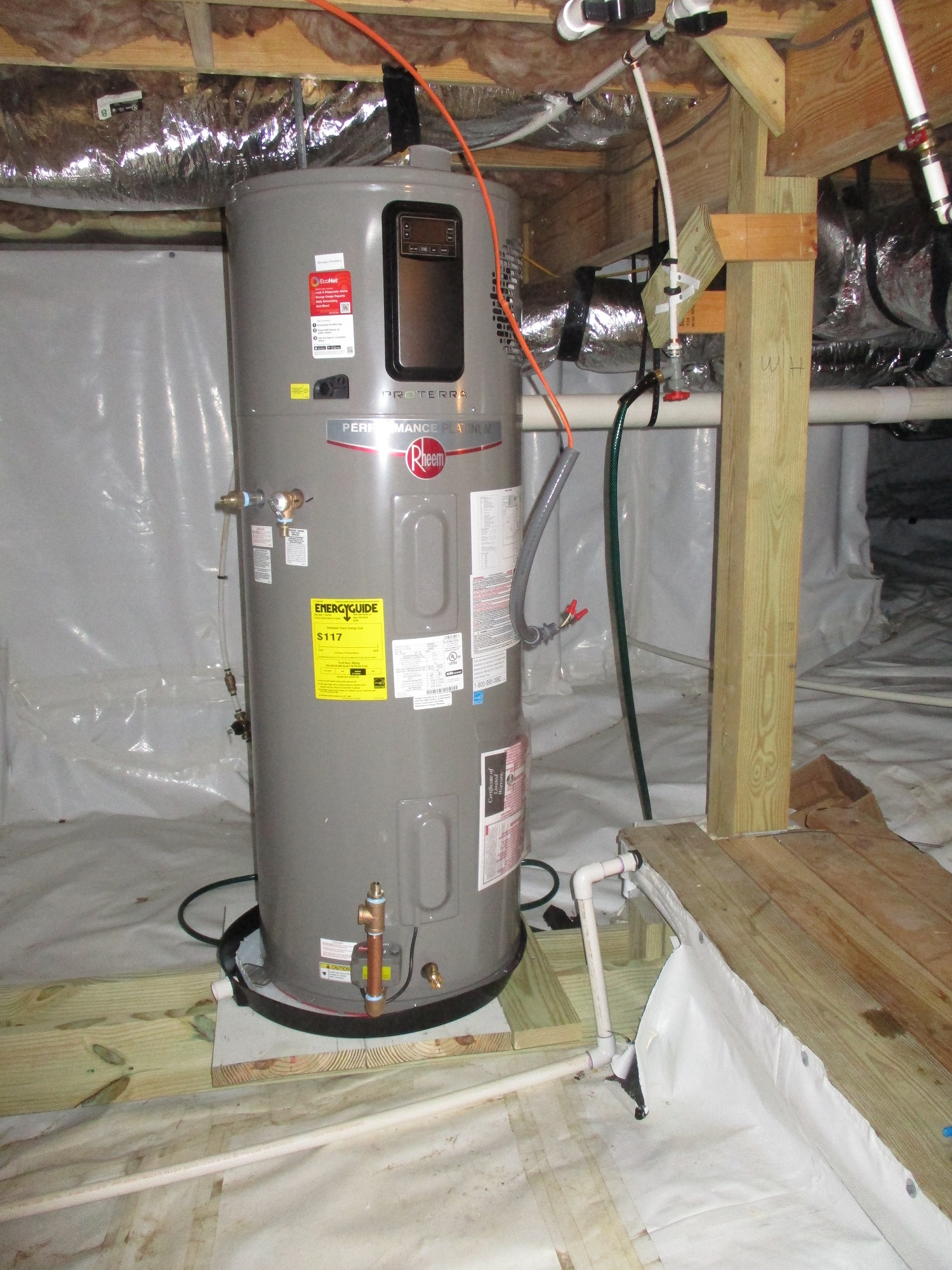 heat pump hot water heater